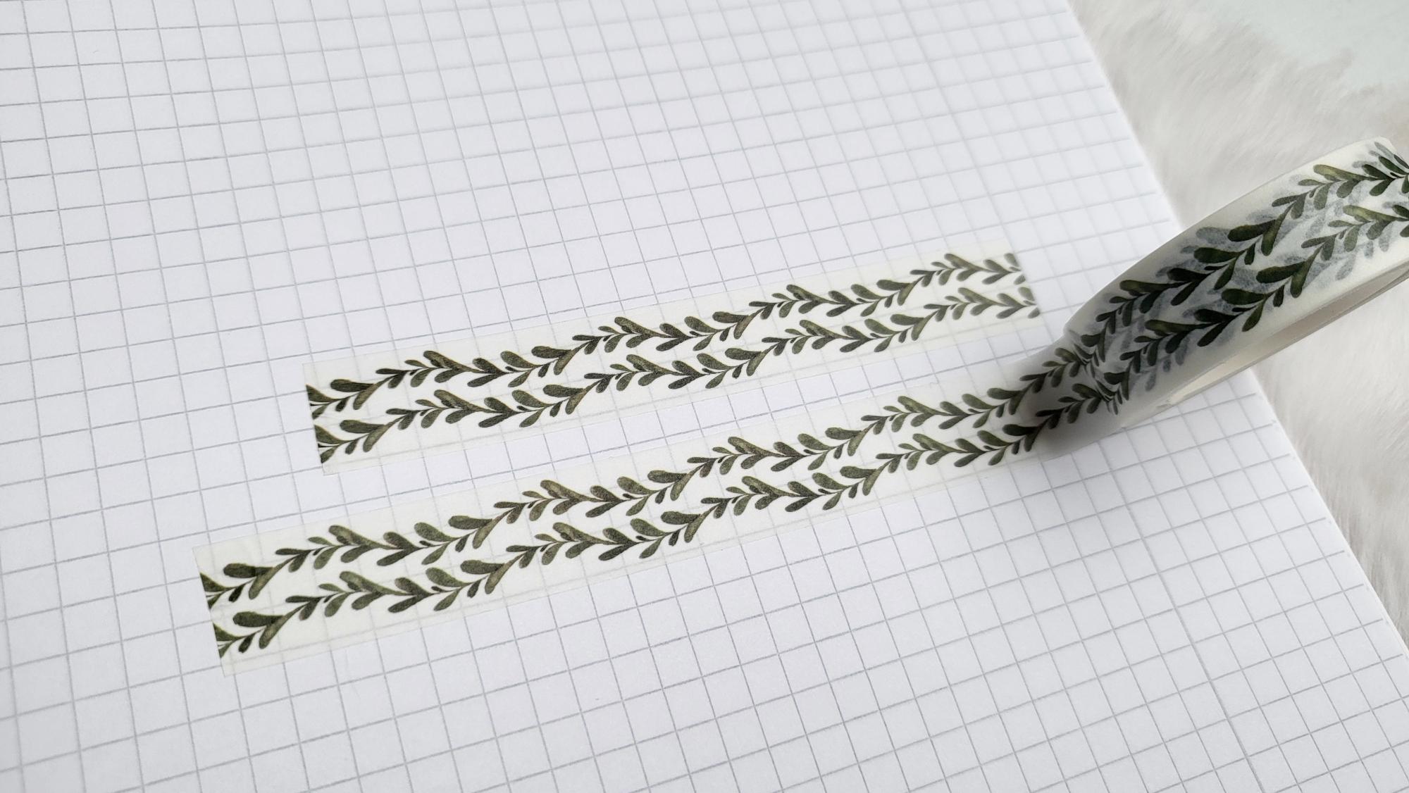 Washi Tape Blumenranke